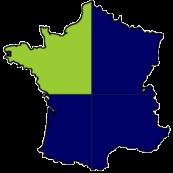 Performances North-West North-West & Cities OR ADR OR ADR North-West 47,8% 25,1% 205 1,3% 98 26,7% 55,5% 1,8% 205 1,3% 114 3,1% Amiens Angers Le Havre Niort Nantes Rennes Rouen Luxury Upscale