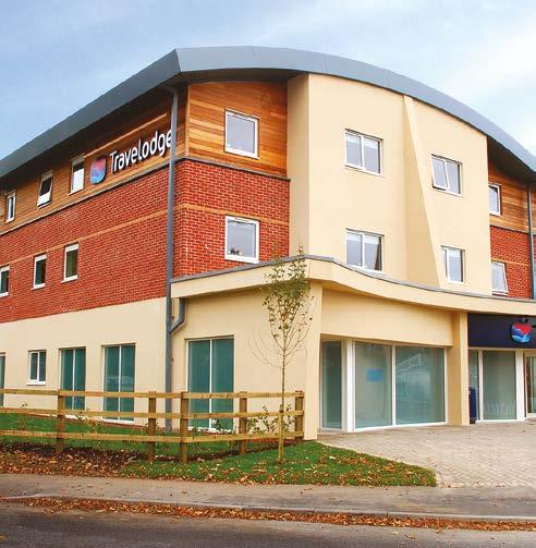 Travelodge hotels ACROSS THE UK We are also proud to have built and/or delivered