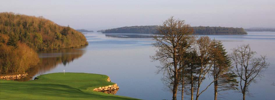 CHAMPIONSHIP GOLF Lough Erne Resort was voted one of the top golf resorts in Ireland and provides the ultimate 36-hole golf experience featuring: Two championship golf courses - The Faldo Course and