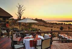 Set on the banks of the Chobe River overlooking the Caprivi floodplains, Chobe Game Lodge is the only permanent lodge situated within the Chobe National Park itself, which is home to the highest