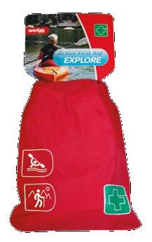 no: 022504 Soft Bag, red Active First Aid Explore Water resistent