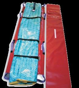 STRETCHERS Frank Rescue Stretcher Soft and convenient stretcher for both horizontally and vertically lifts which allows to carry or evacuate patients out of critical situations