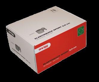 TAPE ElastoQuick Sport ElastoQuick Sport is a cross-elastic and cohesive fixation bandage for use on