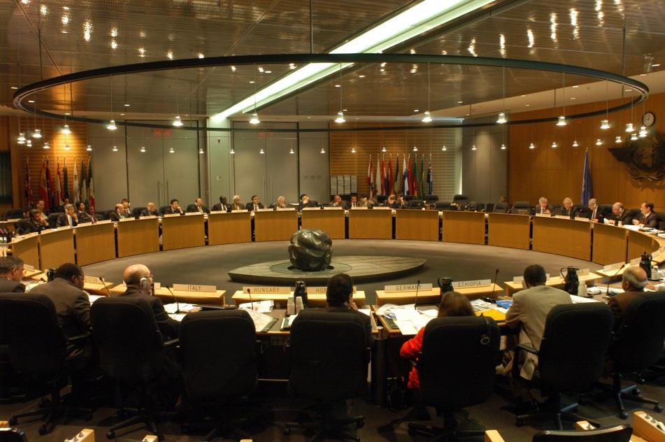 The Council Main Bodies of ICAO Permanent body responsible to the Assembly 36 Member States