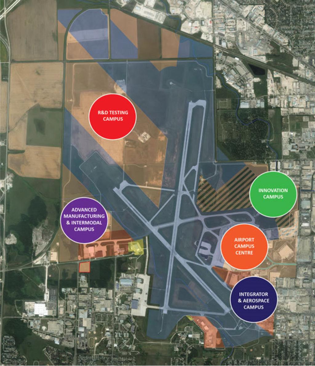 Figure 6-1: Airport Campus Development Plan 66