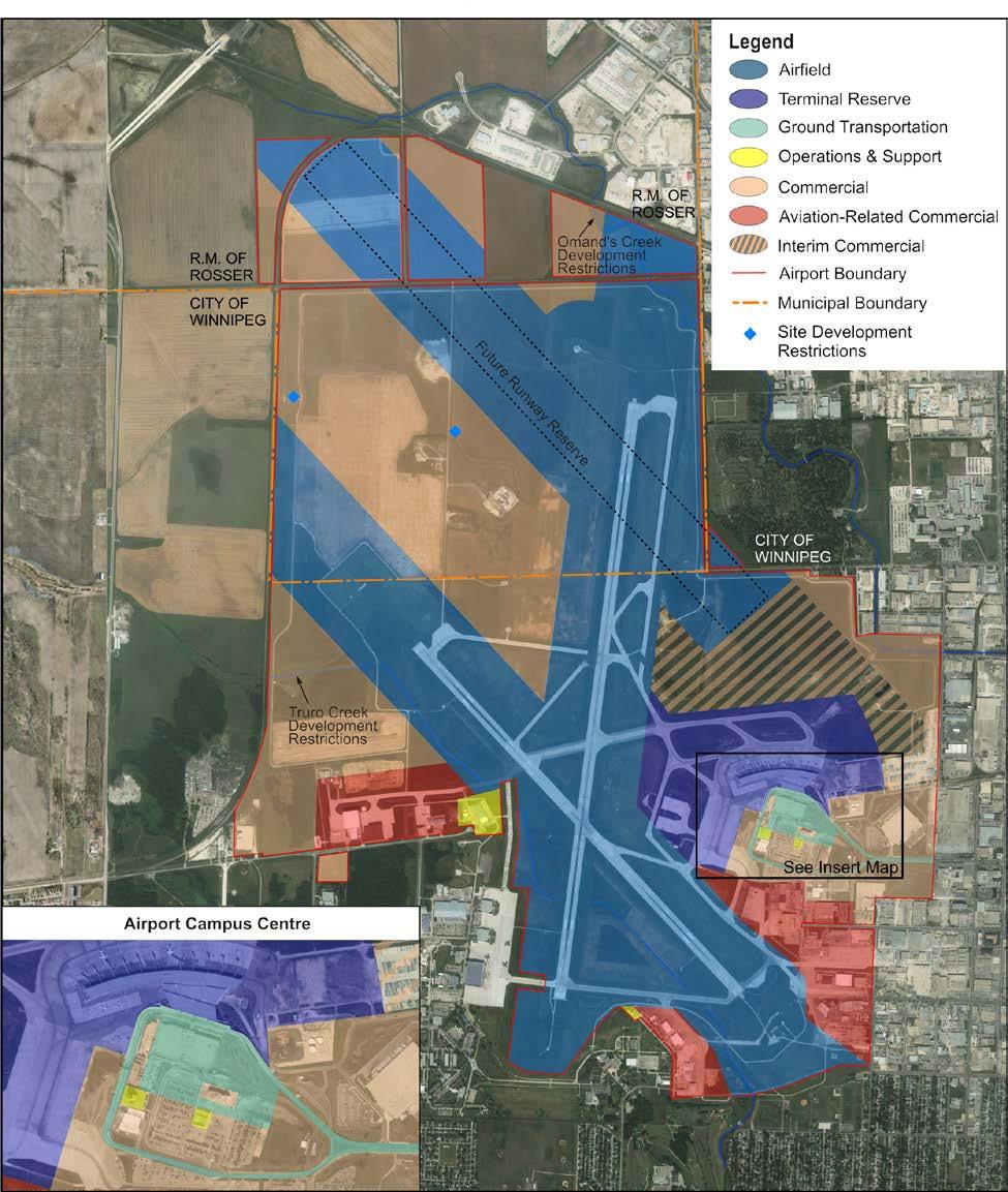 Figure 9-2: 2033 Airport Land Use Plan Approved by the Minister of Transport per Amendment No.