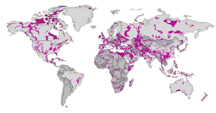 25% of the world s population obtaining its water resources from these aquifers.