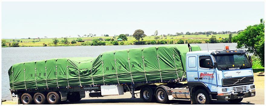 Tarpaulin for Transport : Extra strong Tarpaulin projects valuable cargo during transportation by