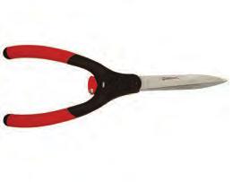Hedge Shears RED ComfortGEL Hedge Shear Specially coated non-stick blades provide maximum cutting performance Reduced hand fatigue with ShockGUARD bumper system Maximize comfort and control with
