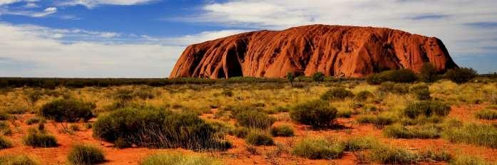 Wed : Reef Ayers Rock Today, we fly South -West to the great "Red Centre", and Uluru, also known as Ayers Rock, believed by the Aboriginal People to have been formed during Dreamtime by ancestral