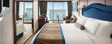 A1 A2 A3 Cocierge Level Verada Stateroom These luxurious accommodatios feature a wealth of ameities, icludig may of those foud i our Pethouse Suites, ad the luxury is