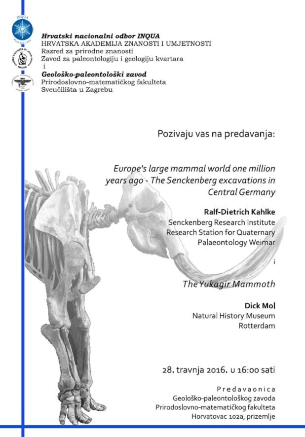 53/1 Vijesti Na području Europe fosili iz tog razdoblja nisu česti pa je nalazište u središnjoj Njemačkoj još jedan dokaz raznolikosti života u donjem pleistocenu.