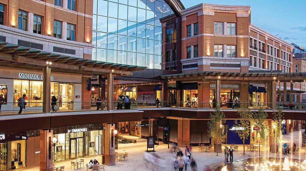 The creation of shopping centres that generate strong returns for investors and profitable businesses for retailers is at