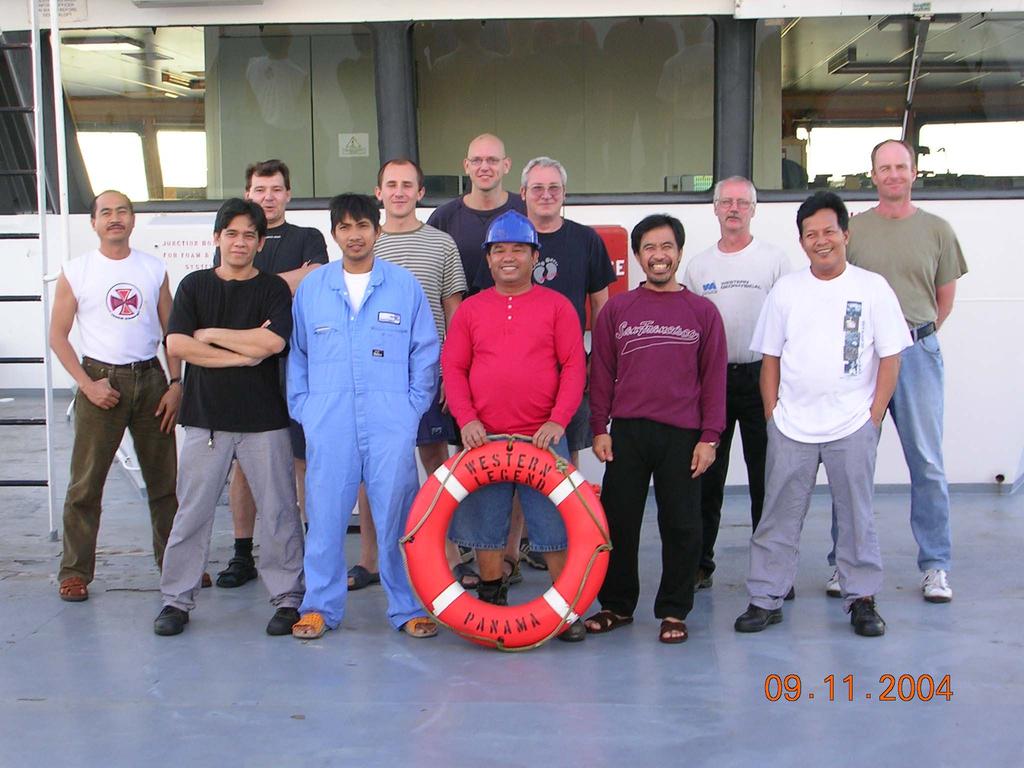 On completion of drydock and sea trial