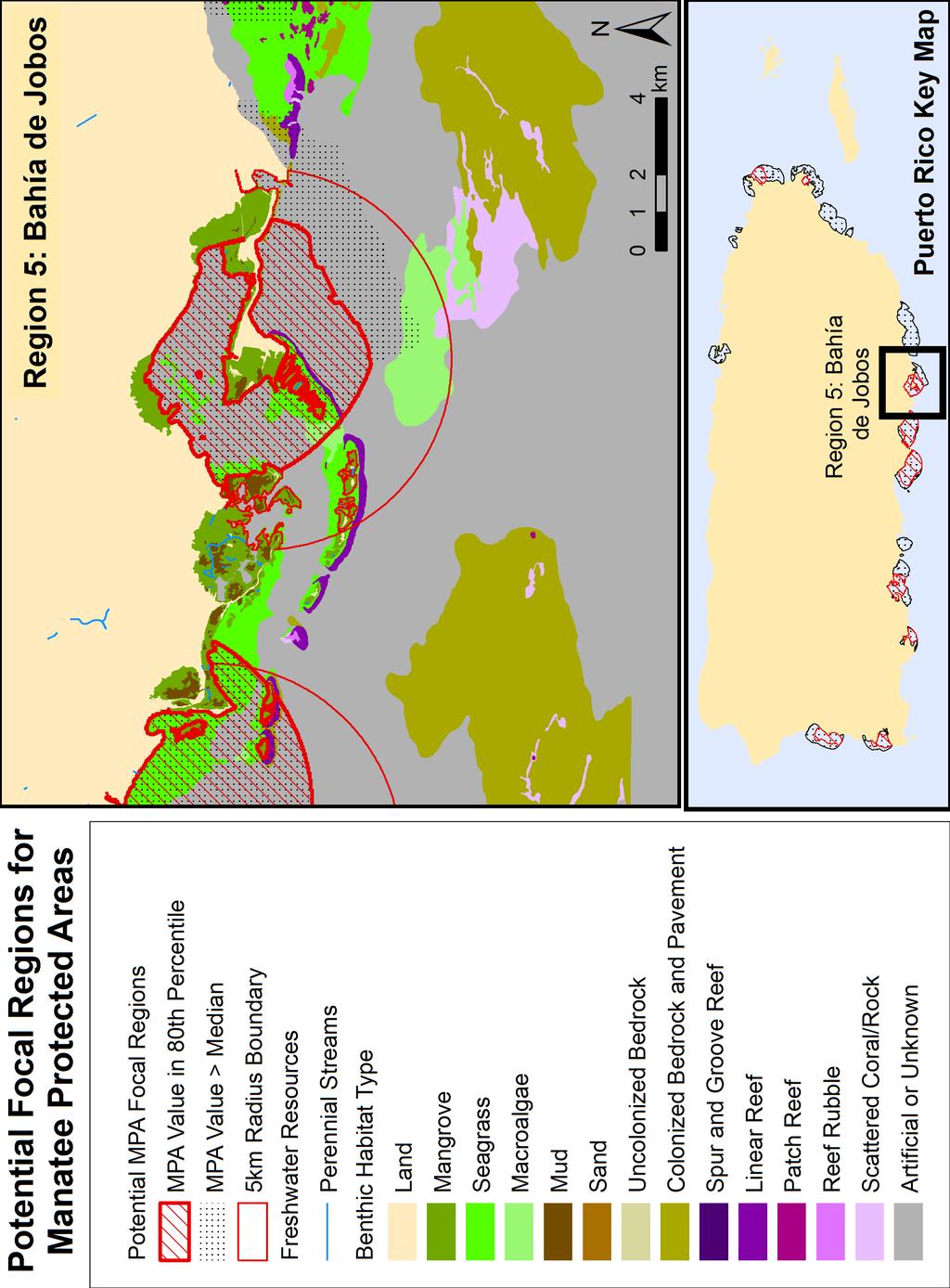 47 Figure 21: Potential MPA region encompassing coastal waters west of Bahía de