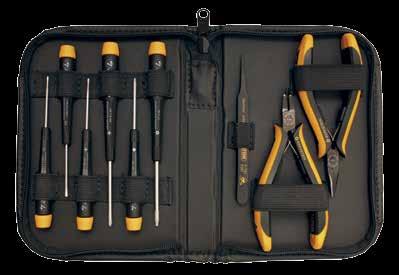 ELECTRONIC SERVICE Tool-SETS special service sets for the maintenance and repairing of mobile phones and other high sensitive IT Instrument.