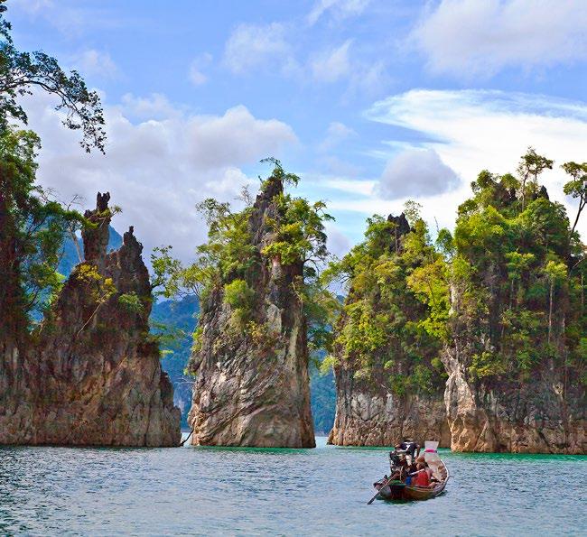 28 PLAN YOUR TRIP Itineraries A N D A M A N S E A MYANMAR (BURMA) Hua Hin Khao Sam Roi Yot National Park # #_ Bangkok THAILAND Ko Samet Trat Ko Chang Ko Mak Ko Kut # CAMBODIA Surin Islands Marine