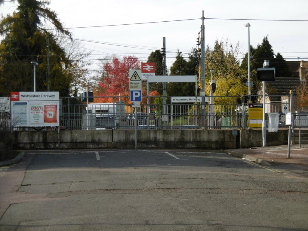Picture 13(B): Station approach on the east side of the