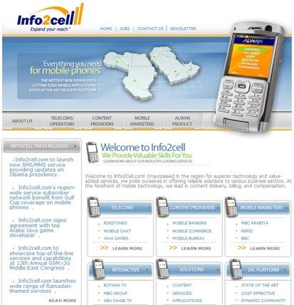 Info2Cell Mobile Value Added Services (B2B) Revenues
