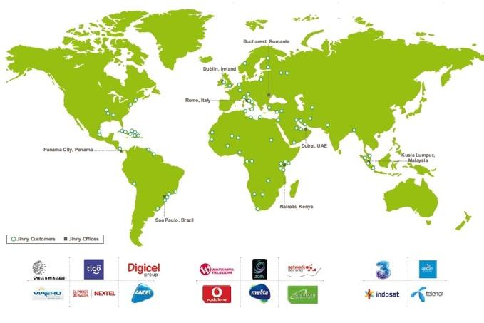 Jinny Software 200+ platforms in over 60 countries