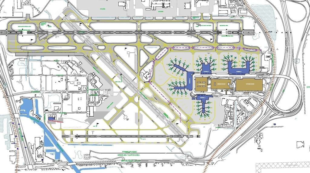 4 FLL Existing Conditions AIRPORT PROFILE Landside/Terminal 57 Air Carrier Gates 11,579 Structured Parking Spaces Airfield 9,001