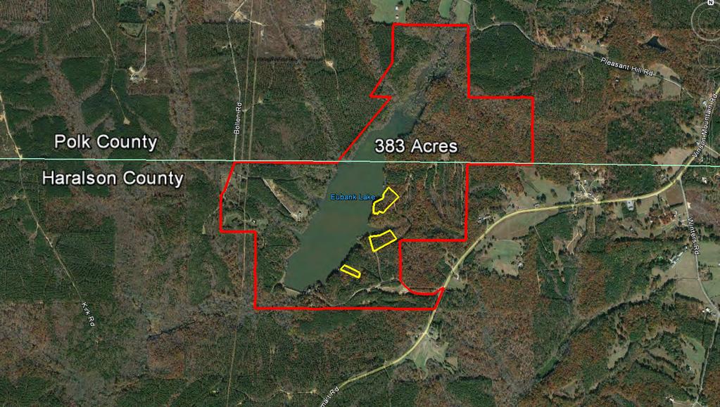 WINN S LAKE LODGE I LOCATION AERIALS AND SITE PHOTOGRAPHY SITE 3200 Rockmart Rd.