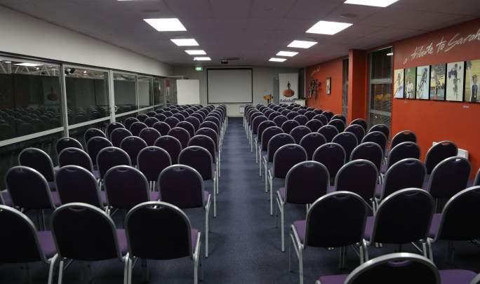 ILT STADIUM SOUTHLAND CORPORATE ROOMS THEATRE U SHAPE BOARDROOM CLASSROOM CABARET BANQUET Please find below a table showing the maximum number of