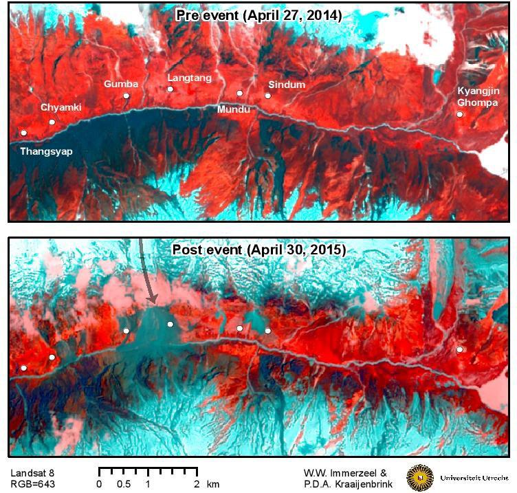 Annex: Satellite analysis of landslides