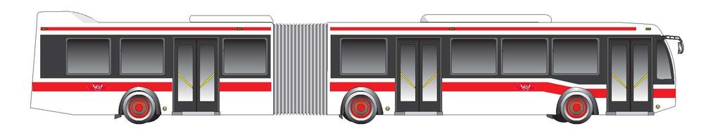 Next-Generation Buses The TTC had 153 new low-floor, articulated buses in service in 2015. The TTC s first low-floor, articulated bus (bendy bus #9000) arrived on property on July 18, 2013.