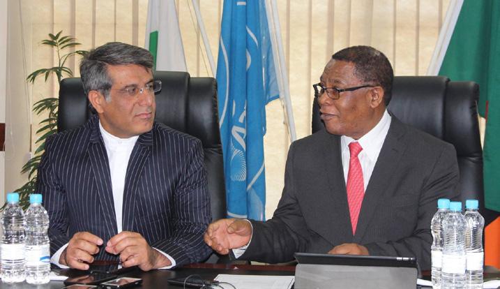 Iran, COMESA Explore Joint Business Ventures cooperation between the two sides to facilitate trade.