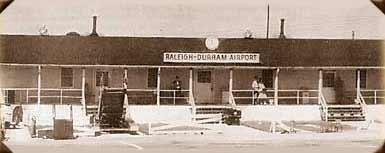 The History of RDU 1943: The Raleigh-Durham Aeronautical Authority persuades the federal government to allow