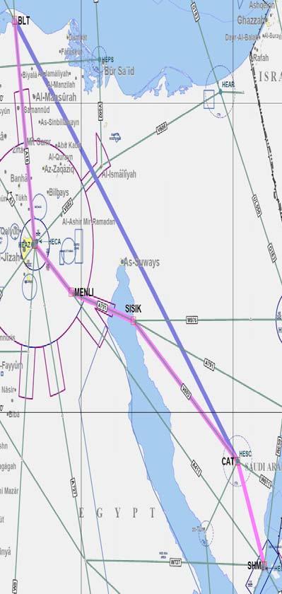 ATM/SAR/AIS SG/11-REPORT APPENDI 3B 3B-58 MID/RC-513 ATS Route Name: New Route Entry-Exit: BALTIM-SHM Inter-Regional Cross Reference if any Users Priority Originator of Proposal Date of Proposal IATA