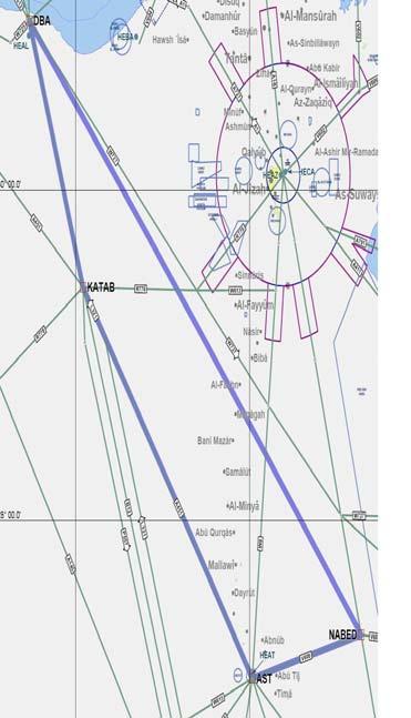 3B-63 ATM/SAR/AIS SG/11-REPORT APPENDI 3B MID/RC-518 ATS Route Name: New Route Entry-Exit: NADEB-DBA Inter-Regional Cross Reference if any Users Priority Originator of Proposal Date of Proposal IATA