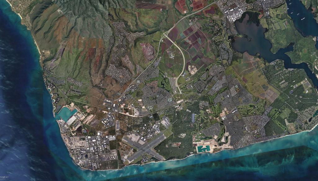 West Oahu aerial Makakilo: 3,500 Hoopili: 11,750 Makaiwa Hills: 4,100 MAKAKILO DR Kahiwelo: 474 KUALAKAI PKWY UH West Oahu: 1,800 FARRINGTON HWY SHOPPING CENTER THE MARKETPLACE AT H-1 FARRINGTON HWY