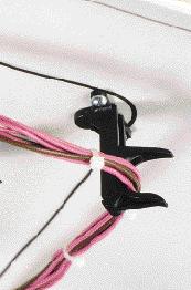 Bundle Retainers Spring fingers with large lead in, facilitate fast routing of wires and easy removal of completed harness. Three sizes available for 1/2" (12.7mm), 3/4" (19.0mm) and " (50.