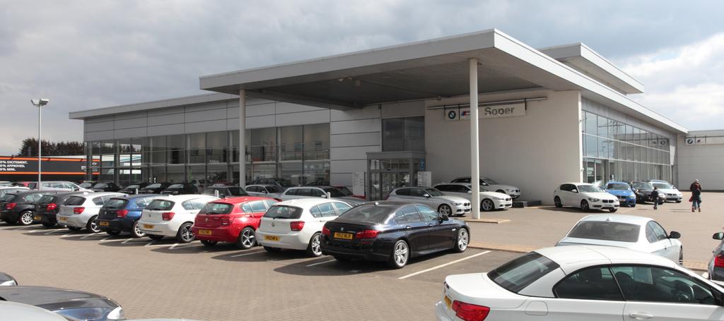 Investment Summary Prominent Car Showroom Investment The only BMW car dealership in Lincoln Built in 2006 comprising approximately 38,673 sq ft Unexpired term of 18 years 2 months Freehold Modest