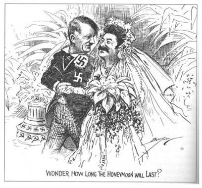 Nazi-Soviet Non-Aggression Pact Hitler and Stalin
