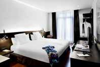 60 This four star boutique hotel has been highlighted by a multitude of prestigious magazines from the design world.