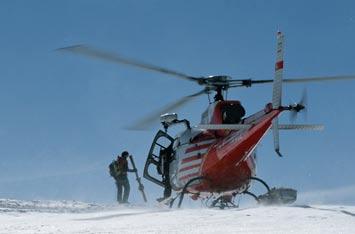 Tailor made guiding, Off Piste Experience, Heliski Italia, Full moon Vallee Blanche.