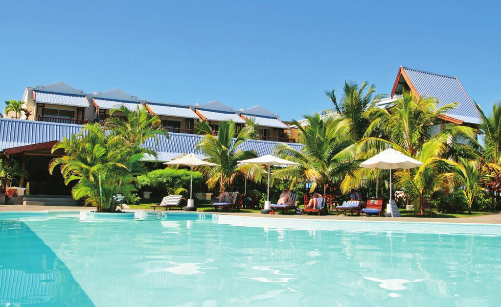 Located on a superb white sandy beach on the south-east coast of Mauritius at Blue Bay, the Le Peninsula Bay Beach Resort and Spa is a small and friendly hotel which has recently been renovated.