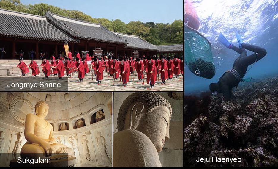 About Korea UNESCO Heritage in Korea Korea preserves a wealth of priceless cultural heritage, some of which have been inscribed on the UNESCO heritage lists.