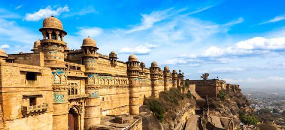 History of Gwalior An historic city founded by King Suraj Sen, Gwalior is a part of the state of Madhya Pradesh. It is famed for its outstanding palaces, sacred temples and glorious th monuments.