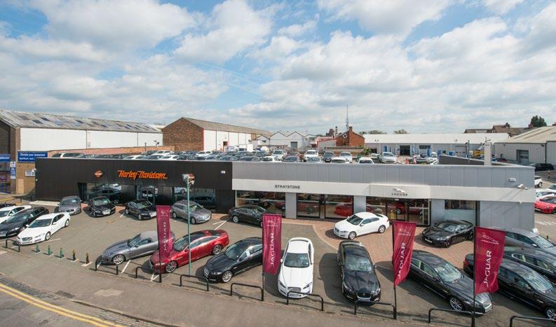 JAGUAR STOKE-ON-TRENT HANLEY, BROAD STREET, ST1 4JH Description The property comprises a single story, well maintained car showroom facility, branded Stratstone Jaguar and extending to 9,392 sq ft