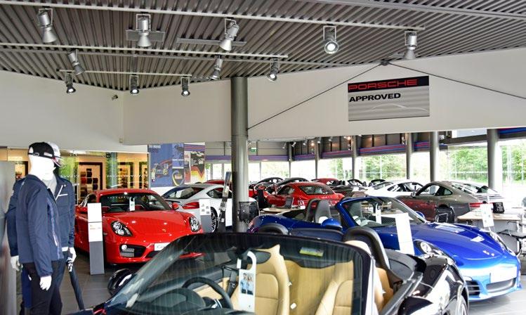 PORSCHE NOTTINGHAM QUEENS DRIVE, RIVERSIDE PARK, NG2 1RS Description The subject property comprises a well maintained and recently extended Porsche branded, self-contained car showroom facility