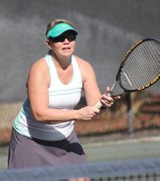 Tennis News Order on the Court Debbie Rensing at the net Members looking to improve their game are invited to participate in one of Epping Forest s popular tennis clinics.