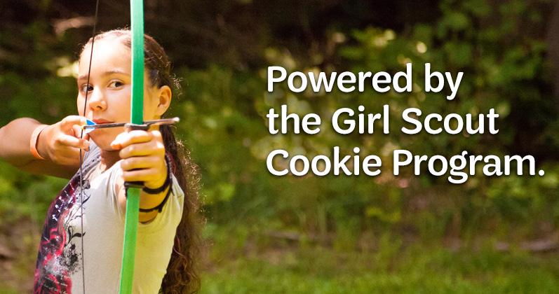 ACTIVITY CREDITS Girl Scout programming is powered by the Girl Scout Cookie Program through Activity Credits.
