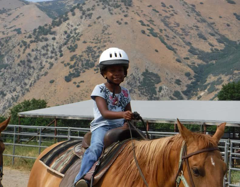 Pony Tails Trefoil Ranch Entering Grades 1-3 June 18-23 June 25-30 July 9-14 July 23-28 July 30-August 4 This is our introductory horseback riding program.