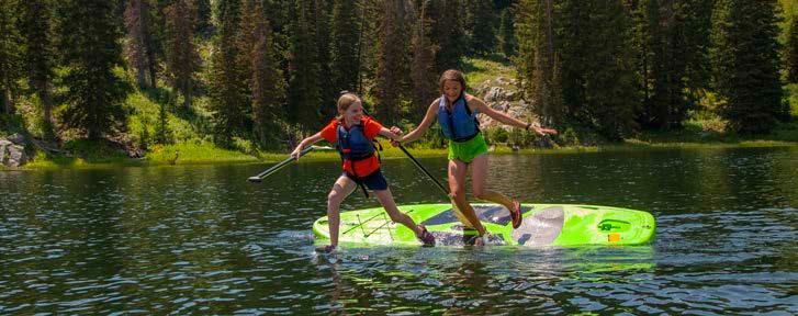 CAMP LOCATIONS AND FACILITIES sits at an elevation of 9,200 feet near Park City,
