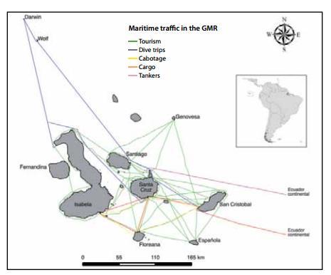 18 Figure 3: Marine traffic routes in the GMR. (GNPD et al.
