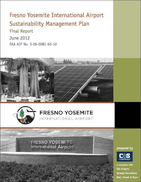 Airport Sustainability Planning - Overview Eligible Document Types: